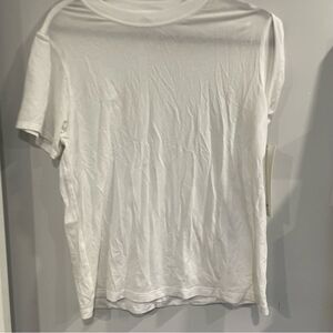 Lululeon NWT All Yours Short Sleeve Tshirt White Vitasea 0